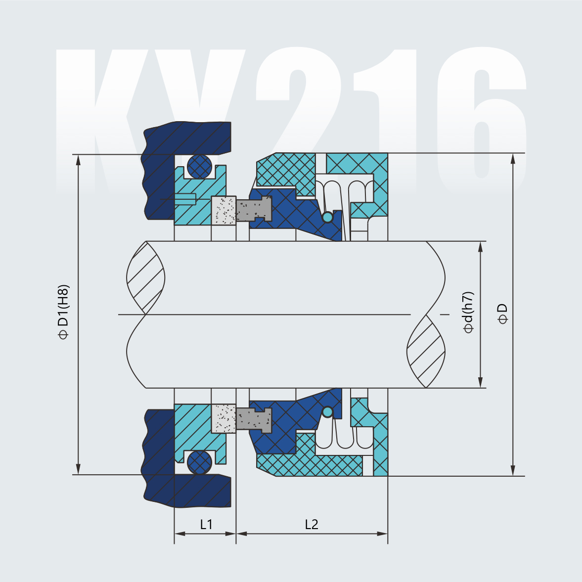 Desenho Técnico KY TIPO 216